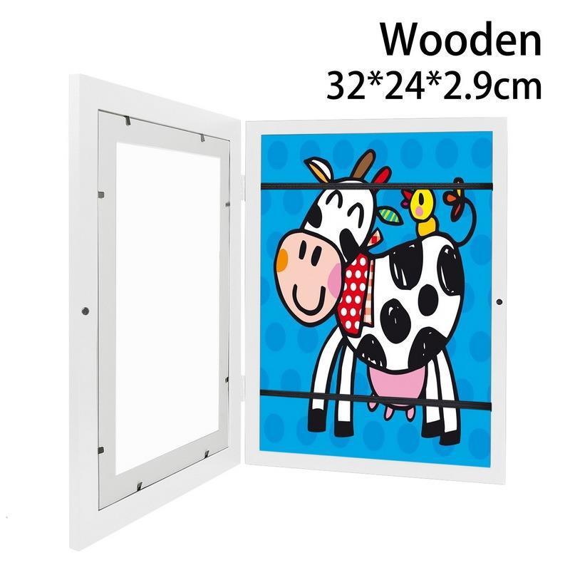 Children Art Frames A4 Magnetic Front Changeable Kids